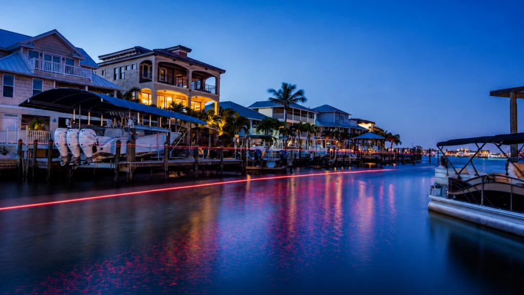 Fort Myers, Florida riverfront
